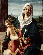 Michele da Verona Madonna and Child with the Infant Saint John the Baptist Sweden oil painting artist